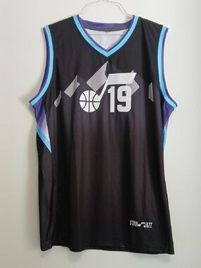 Unbranded Utah Jazz Ace Bailey #19 Jersey-Mens XXL-Black-NBA Basketball